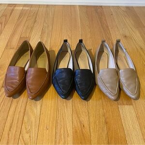 Bundle of Franco Sarto Leather Loafers